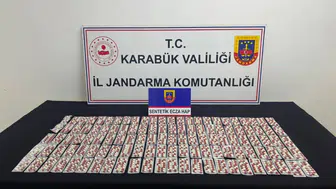 Karabük'te bin 901 sentetik ecza ele geçirildi, 5 şüpheli adliyede