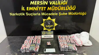 Mersin'de uyuşturucu satıcılarına yönelik operasyon : 2 tutuklu