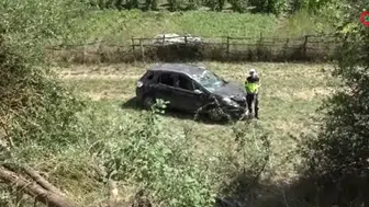 Kastamonu'da otomobil 20 metrelik şarampole uçtu: 4 yaralı