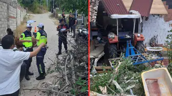 Tokat'ta freni patlayan traktör faciaya neden oldu : 1 ölü