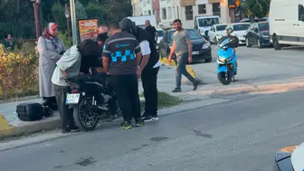 Eskişehir'de motosiklet kazası : Bir yaralı
