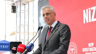 Bakan Memişoğlu, Nizip Devlet Hastanesi açılışında