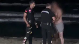 Tekirdağ Kumbağ'da alkollü vatandaş denize girmek istedi : Ekipler zor ikna etti