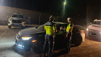 Ağrı Diyadin'de denetimlerde 28 araca 260 bin lirayı aşan ceza kesildi