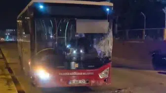 Bandırma'da ters yöne giren otobüs motosiklete çarptı : 17 yaşındaki genç yaralandı