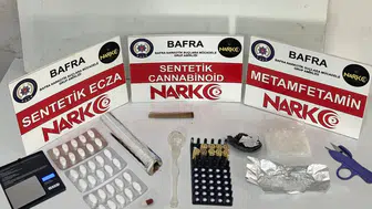 Samsun Bafra'da uyuşturucu operasyonu : 2 tutuklu