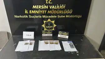 Mersin'de uyuşturucu satıcılarına operasyon : 3 tutuklama