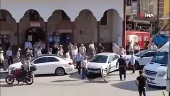 Çorum'da alkollü sürücü, park halindeki araçlara çarptı