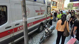 Konya’da çalınan motosikletini durdurmak isterken yaralandı