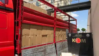 Niğde'de 15 milyon TL'lik kaçakçılık operasyonu : 7,5 milyon makaron yakalandı