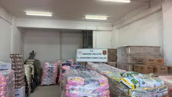 Ankara'da 37 ton sahte deterjan ve kozmetik ürünü ele geçirildi