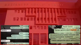 Gaziantep Adliyesi'nde rüşvet skandalı !