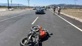 Burdur'da otomobil ile motosiklet çarpıştı : Bir ölü
