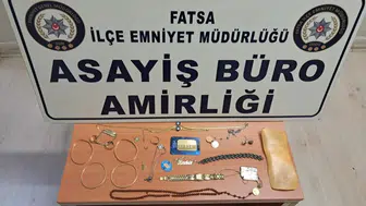Ordu'da 1,2 milyon TL'lik altın hırsızlığı : 4 şüpheli Malatya'da yakalandı