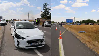 Nevşehir'de feci kaza : Otomobilin çarptığı yaya öldü
