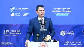 COP31 Yolunda Bilim Diplomasisi etkinliğinde Bakan Kurum'dan önemli mesajlar