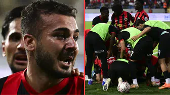 Oğulcan Ülgün, Fenerbahçe'ye attığı golün ardından gözyaşlarına boğuldu