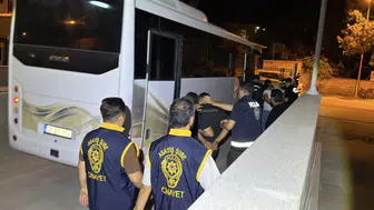Adıyaman'da 'Kirveler' suç örgütüne operasyon : 5 tutuklama