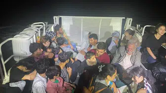 Çanakkale Ayvacık'ta 37 göçmen yakalandı