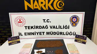 Tekirdağ’da uyuşturucu operasyonu : 121 şüpheli hakkında adli işlem