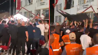 Elazığ'da festival alanında led ekran devrildi : 5 yaralı