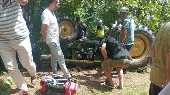 Ordu'da feci traktör kazası : Bir çocuk babası hayatını kaybetti