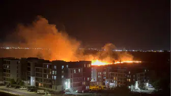 Tekirdağ'da yangın paniği : 200 dönümlük alan küle döndü