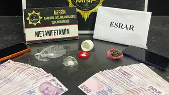 Mersin'de uyuşturucu operasyonu : Gözaltına alınan 8 şüpheliden 7'si tutuklandı