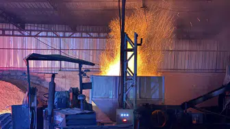 Kayseri’de kereste fabrikasında yangın