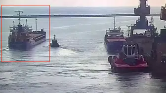 Batan Tuğberk İmamoğlu gemisinin İskenderun'dan ayrılış görüntüleri ortaya çıktı