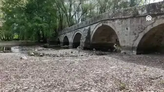 Bosna Nehri’nde korkutan görüntü!