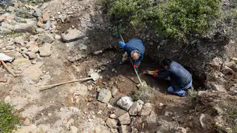 Kastamonu’da fotokapanlı operasyon : Kaçak kazı yapan 4 şüpheli yakalandı