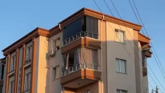 Aksaray'da 5'inci katın camından düşen genç kız ağır yaralandı