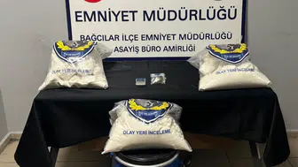 Bağcılar'da 22 kilo 970 gram uyuşturucu madde ele geçirildi