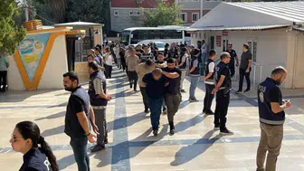 Şanlıurfa merkezli yasa dışı bahis operasyonu : 47 şüpheli adliyede