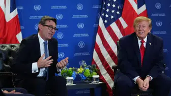 Trump, İngiltere Başbakanı Burnham ile bir araya geldi