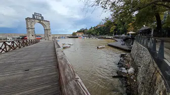 Sağanak yağış sonrası Zonguldak'ta ürküten görüntü