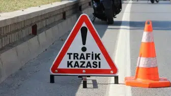 Kahramanmaraş'ta trafik kazası : 1 ölü, 1 ağır yaralı