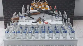 Uşak'ta kaçak alkol ve sigara operasyonu: 4 adrese baskın yapıldı