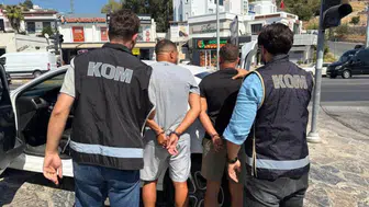 Kırmızı bültenle aranan şüpheli Bodrum'da yakalandı