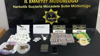 Mersin'de uyuşturucu operasyonunda 5 şüpheli tutuklandı