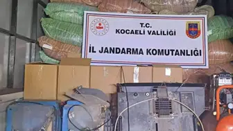 Kocaeli'de kaçakçılık operasyonu : 4 milyon TL'lik ürün ele geçirildi