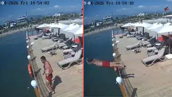 Antalya'da sığ suya atlayarak ölen adam defnedildi