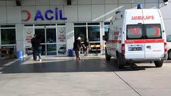 Trabzon'da feci kaza : 55 yaşındaki adamın başına çatıdan sac düştü