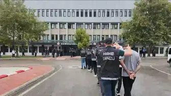 Denizli'de uyuşturucu operasyonu : 13 şüpheliden 12'si tutuklandı