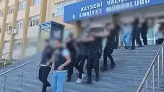 Kayseri'de uyuşturucu satıcılarına operasyon : 7 tutuklama