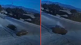 Elazığ'da 2 kişinin öldüğü korkunç kazanın görüntüsü ortaya çıktı