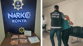 Konya'da uyuşturucu imalatına darbe