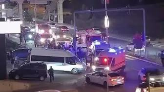 Siirt'te 4 araçlı zincirleme kaza : 2 yaralı