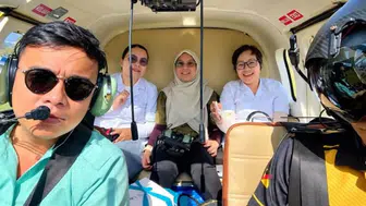 Malezya'da sağlık ekibini taşıyan helikopter düştü : 5 ölü